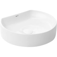 Раковина-чаша WeltWasser Elbach 3041 40 10000004569 Белый глянец — фото 1, Раковины накладные