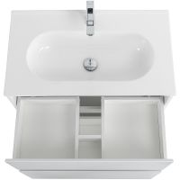 Тумба под раковину BelBagno Kraft 80 KRAFT-800-2C-PIA-BO Bianco Opaco — фото 18, Тумбы под раковину