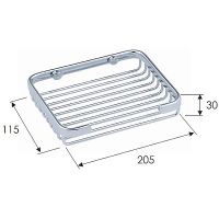 Мыльница Remer RB212CR Хром — фото 2, Мыльницы