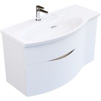 Товар: Тумба под раковину Kerama Marazzi Riva 100 L RV.100Lh\WHT.M подвесная Белая матовая - фото 2 Тумба под раковину Kerama Marazzi Riva 100 L RV.100Lh\WHT.M подвесная Белая матовая — фото 2, Мебель для ванной