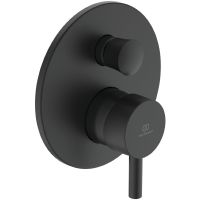 Душевая система Ideal Standard Ceraline BD193XG Черная матовая — фото 2, Встраиваемые душевые комплекты