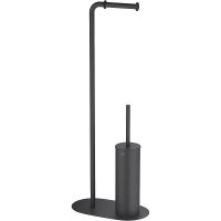 Напольная стойка Aquatek Оберон AQ4231MB Черная матовая — фото 1, Стойки - набор держателей