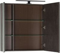 Зеркальный шкаф Aquanet Эвора 100 182998 Дуб антик — фото 4, Зеркальные шкафы в ванную