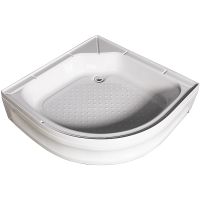 Душевая кабина Мономах 100x100x24 С МЗ 10000005758 без гидромассажа — фото 8, Душевые кабины