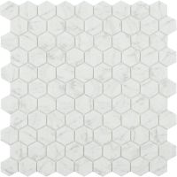 Стеклянная мозаика Vidrepur Hex Marbles № 4300 30,7х31,7 см — фото 1, Мозаика