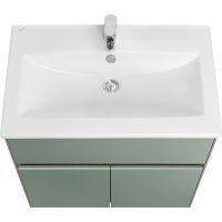 Тумба под раковину Aquaton Форест 75 1A278301FR9C0 Дуб рошелье Сумеречный голубой — фото 2, Мебель для ванной