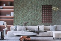 Обои Bernardo Bartalucci Brigida 84264-2 Флизелин (1,06*10,05) Бежевый, Геометрия — фото 2, Обои для стен