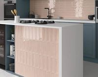 Керамическая плитка Equipe Island Frame Peony Pink 31200 настенная 6,5х20 см — фото 2, Керамическая плитка