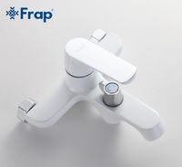 Товар: Смеситель для ванны Frap H31 F3231 Белый Хром - фото 4 Смеситель для ванны Frap H31 F3231 Белый Хром — фото 4, Смесители