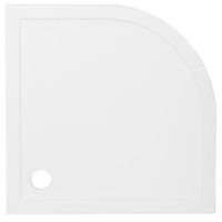 Душевой поддон из искусственного камня Aquanet Alfa Delta 100x100 радиальный 184958 Белый — фото 1, Душевые поддоны из искусственного камня