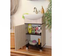 Товар: Тумба под раковину Sanflor Толедо 50 L Н0000001283 Северное дерево светлое - фото 2 Тумба под раковину Sanflor Толедо 50 L Н0000001283 Северное дерево светлое — фото 2, Тумбы под раковину