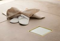 Товар: Душевой трап Pestan Confluo Standard 13000156 с решеткой Белый Золото глянец - фото 2 Душевой трап Pestan Confluo Standard 13000156 с решеткой Белый Золото глянец — фото 2, Трапы для душа