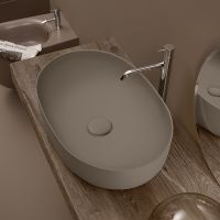 Раковина-чаша Kerasan Nolita 60 534381 Nocciola matt — фото 2, Раковины