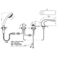 Товар: Смеситель на борт ванны Rav Slezak Dunaj Termostat DT272.5P с термостатом Хром - фото 2 Смеситель на борт ванны Rav Slezak Dunaj Termostat DT272.5P с термостатом Хром — фото 2, Смесители на борт ванны