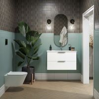 Товар: Раковина Kerama Marazzi Piano 85 PI.wb.85 Белая глянцевая - фото 2 Раковина Kerama Marazzi Piano 85 PI.wb.85 Белая глянцевая — фото 2, Раковины подвесные