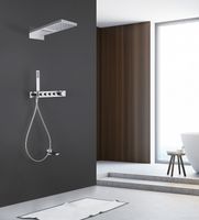 Душевая система Abber Rund с термостатом Хром арт-AF8753 — фото 2, Встраиваемые душевые комплекты