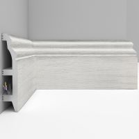 Плинтус Decomaster D232-84 2400x100x22 мм — фото 1, Плинтуса напольные