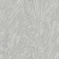 Обои Marburg Papis Loveday 33703 Винил на флизелине (0,7*10,05) Серый/Серебряный, Листья — фото 1, Обои для стен