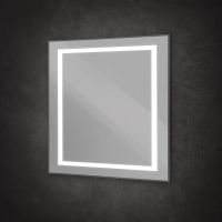 Зеркало BelBagno Kraft 90 SPC-KRAFT-900-800-SENS-NERO с подсветкой Черное с сенсорным выключателем — фото 3, Зеркала в ванную комнату