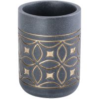 Стакан для зубных щеток Fixsen Coin FX-250-3 Черный — фото 1, Стаканы для зубных щеток