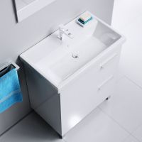 Тумба под раковину Aqwella Бриг 75 Белый арт-Br.01.07/2/W — фото 4, Тумбы под раковину