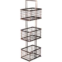 Напольная полка Fixsen Antik FX-852 Бронза — фото 1, Полки для ванной и душа