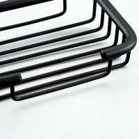 Мыльница Frap F302 F30202-1 Черная матовая — фото 2, Мыльницы