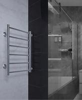 Водяной полотенцесушитель Terminus Аврора П6 400х600 бп500 4670078529862 Хром, боковое подключение, G 1" НР — фото 3, Водяные полотенцесушители