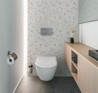 Обои Milassa Iceland ICE2 001/1 Флизелин (1*10,05) Серый, Рыбы — фото 3, Обои для стен