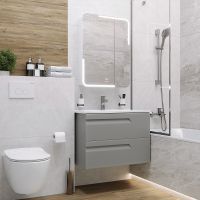 Товар: Зеркальный шкаф Laparet Atlas 60 Atlas.60*80/W с подсветкой Белый - фото 5 Зеркальный шкаф Laparet Atlas 60 Atlas.60*80/W с подсветкой Белый — фото 5, Мебель для ванной