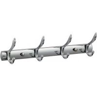 Вешалка для полотенец Ростовская Мануфактура Сантехники A5028 Хром — фото 1, Крючки для полотенец