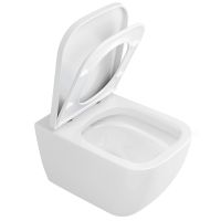 Товар: Унитаз Excellent Ness CENL.3509.500.WH подвесной с сиденьем Микролифт - фото 2 Унитаз Excellent Ness CENL.3509.500.WH подвесной с сиденьем Микролифт — фото 2, Унитазы