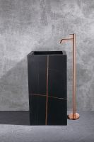 Товар: Смеситель для раковины Abber Wasser Kreis AF8140RG Розовое золото - фото 2 Смеситель для раковины Abber Wasser Kreis AF8140RG Розовое золото — фото 2, Смесители