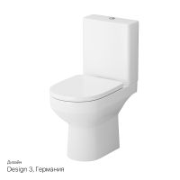 Комплект унитаза компакт AM.PM Spirit с бачком с сиденьем Микролифт и аксессуарами для ванной комнаты арт-CK70DC — фото 13, Напольные унитазы