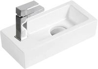 Товар: Раковина CeramaLux 36 9272R Белая - фото 1 Раковина CeramaLux 36 9272R Белая — фото 1, Мини-раковины