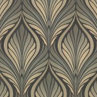 Обои Артекс New Look 3 10322-05 Винил на флизелине (1,06*10,05) Серый/Бежевый, Орнамент — фото 1, Обои для стен