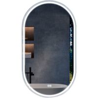 Зеркало Vincea 50 VLM-3AU900-2 с подсветкой с подогревом с сенсорным выключателем и диммером — фото 3, Зеркала в ванную комнату