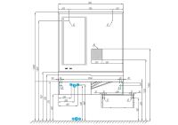 Зеркало Aquaton Сакура 120 1A220002SKW80 с подсветкой с сенсорным выключателем с антизапотеванием и часами — фото 6, Зеркала в ванную комнату