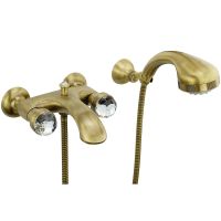 Смеситель для ванны Migliore Axo 18476 Бронза — фото 1, Смеситель для ванны