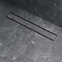 Душевой лоток AM.PM PrimeFlow 50 с Черной матовой решеткой / под плитку Tile арт-W02SC-U11-050-04BM — фото 11, Душевые лотки