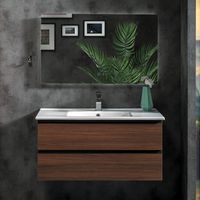 Товар: Тумба под раковину Boheme Armadi Art Capolda 100 849-100-D подвесная Dark wood - фото 2 Тумба под раковину Boheme Armadi Art Capolda 100 849-100-D подвесная Dark wood — фото 2, Мебель для ванной