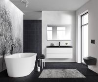 Тумба под раковину BelBagno 120 ALBANO-1200-2C-SO-BL подвесная Bianco Lucido — фото 16, Тумбы под раковину