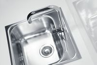 Товар: Кухонная мойка Alveus Basic 140 NAT-90 465x465 1100905 Натуральная сталь - фото 3 Кухонная мойка Alveus Basic 140 NAT-90 465x465 1100905 Натуральная сталь — фото 3, Кухонные мойки