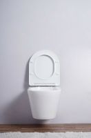 Унитаз Esbano Clavel ESUPCLAVW подвесной Белый глянцевый с сиденьем Микролифт — фото 6, Подвесные унитазы