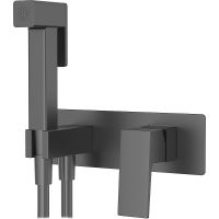 Гигиенический душ со смесителем Splenka S01.52.09 Графит матовый — фото 1, Гигиенические души