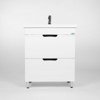 Тумба под раковину VIANT Лима 70 VLIM70CO-T2Y Белая — фото 1, Тумбы под раковину