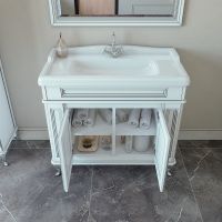 Товар: Тумба под раковину Caprigo Fresco 100 10625CH-021.CRM.00.05 Белая матовая - фото 2 Тумба под раковину Caprigo Fresco 100 10625CH-021.CRM.00.05 Белая матовая — фото 2, Тумбы под раковину