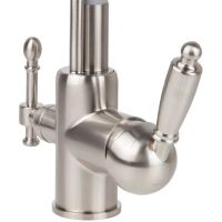 Смеситель для кухни Viko V-5618 Серебро Серый — фото 3, Смесители для кухни