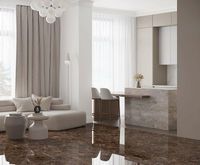 Керамогранит Laparet Emperador Brown полированный 60x120 см — фото 7, Керамогранит