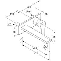 Товар: Смеситель для раковины Kludi Zenta SL 482480565 Хром - фото 2 Смеситель для раковины Kludi Zenta SL 482480565 Хром — фото 2, Смесители